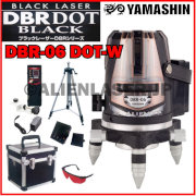 【約2〜3日で出荷】ヤマシン 5ライン ドット レッド墨出し器 DBR-06DOT-W 本体+受光器+三脚